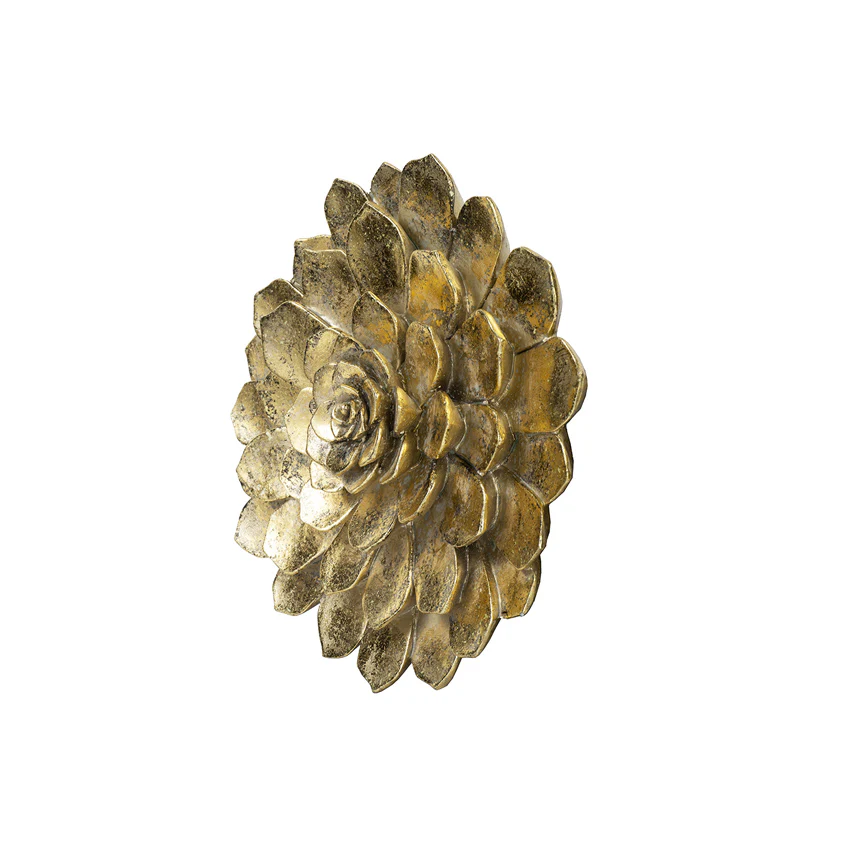 Abalone Cacti Wall Accent Large - Gold - Image 4