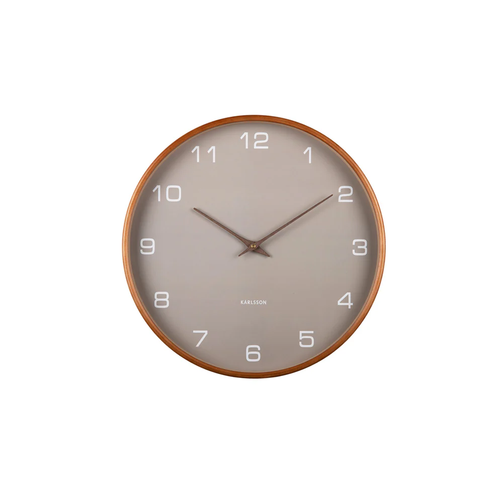 Acento Wall Clock 40cm - Grey - Image 3