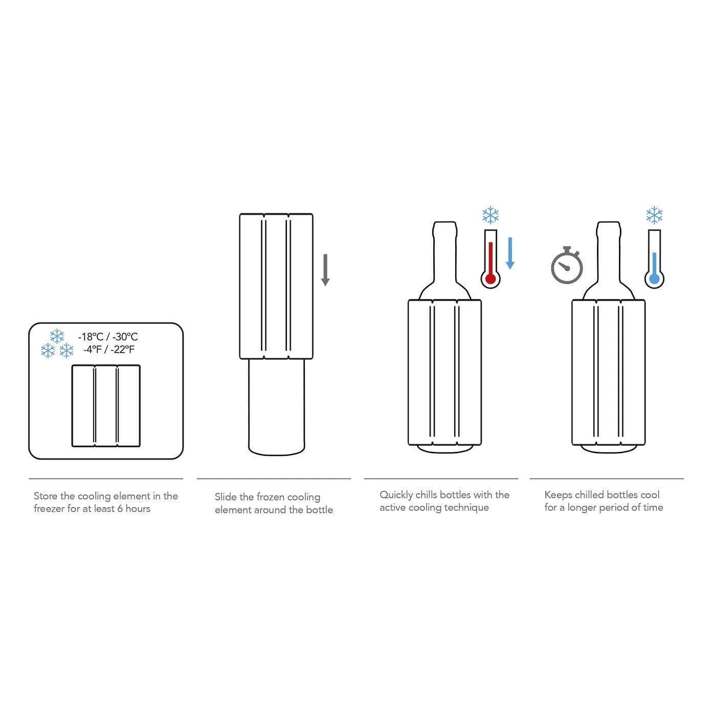 Active Wine Cooler - Black - Image 6