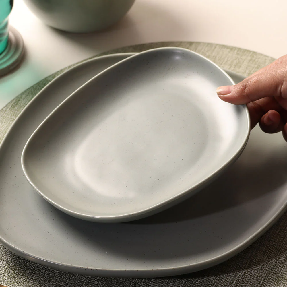 Aden Dessert Plate - Light Sage - Image 2