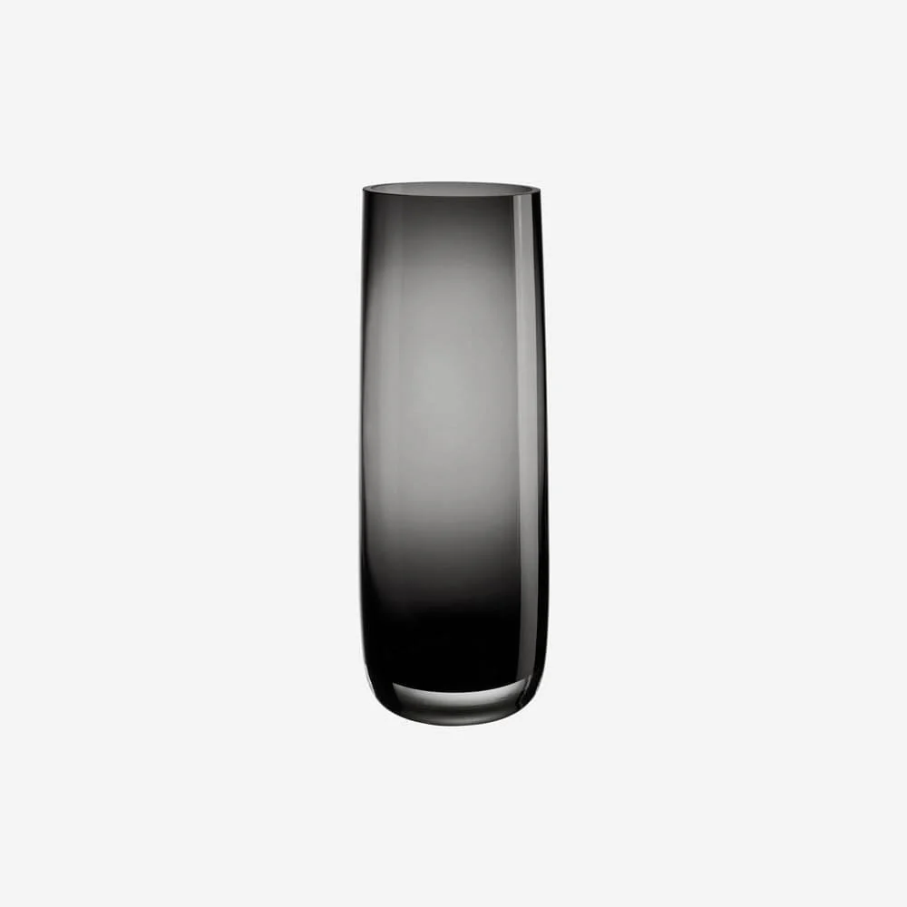 Ajana Glass Vase Tall - Grey - Image 3