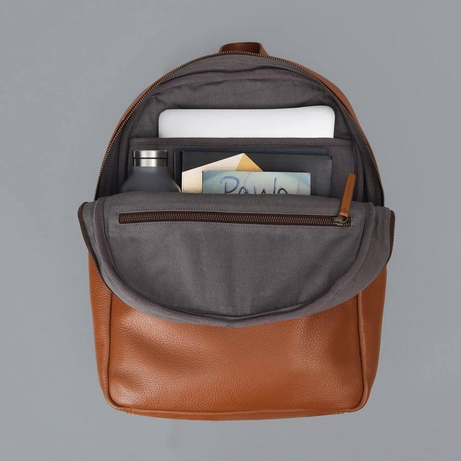 Alabama Leather Backpack 14L - Tan - Image 17