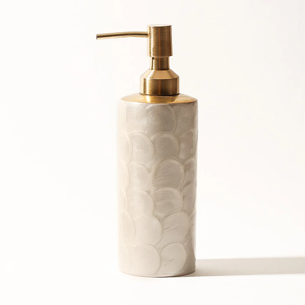 Alba Soap Dispenser - White Gold - Image 3