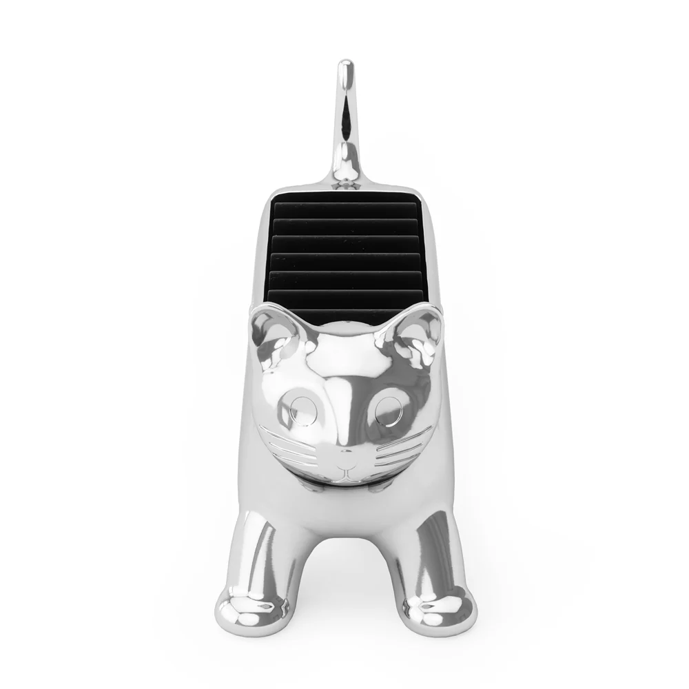 Ali Cat Ring Holder - Chrome - Image 6