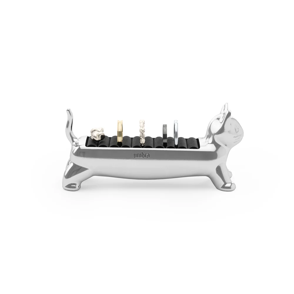 Ali Cat Ring Holder - Chrome - Image 8