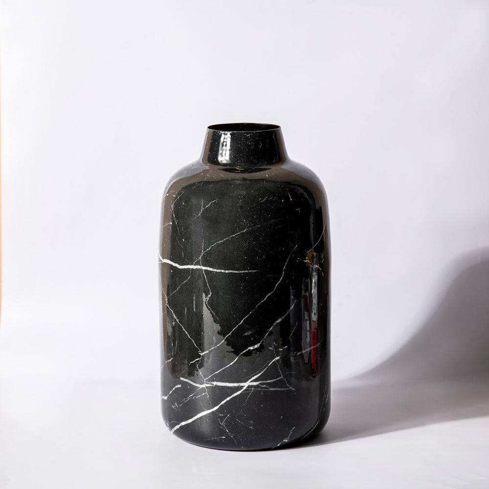 Alina Vase Large - Black Marble - Image 3