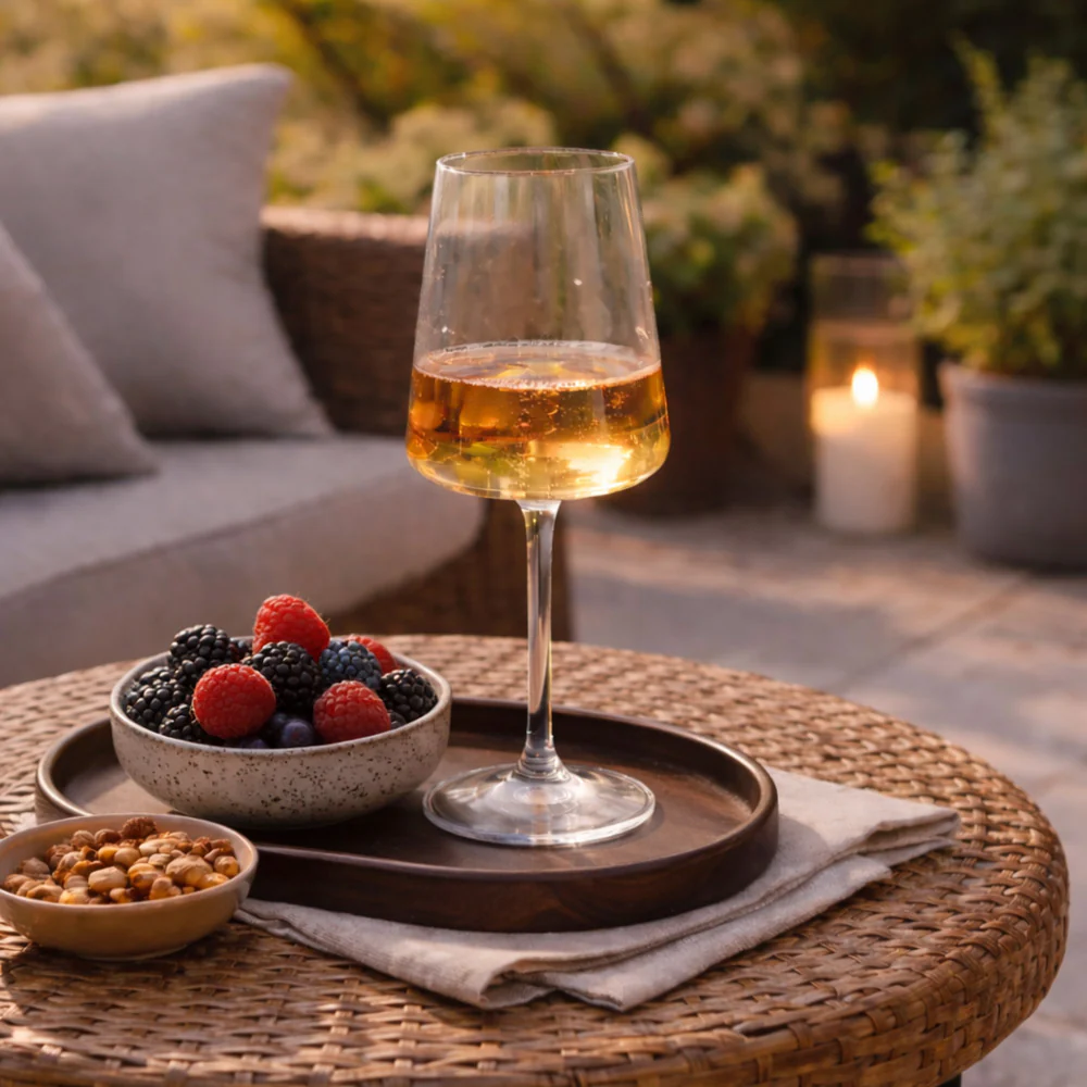 Alina White Wine Glasses 410ml, Set of 4 - Image 2