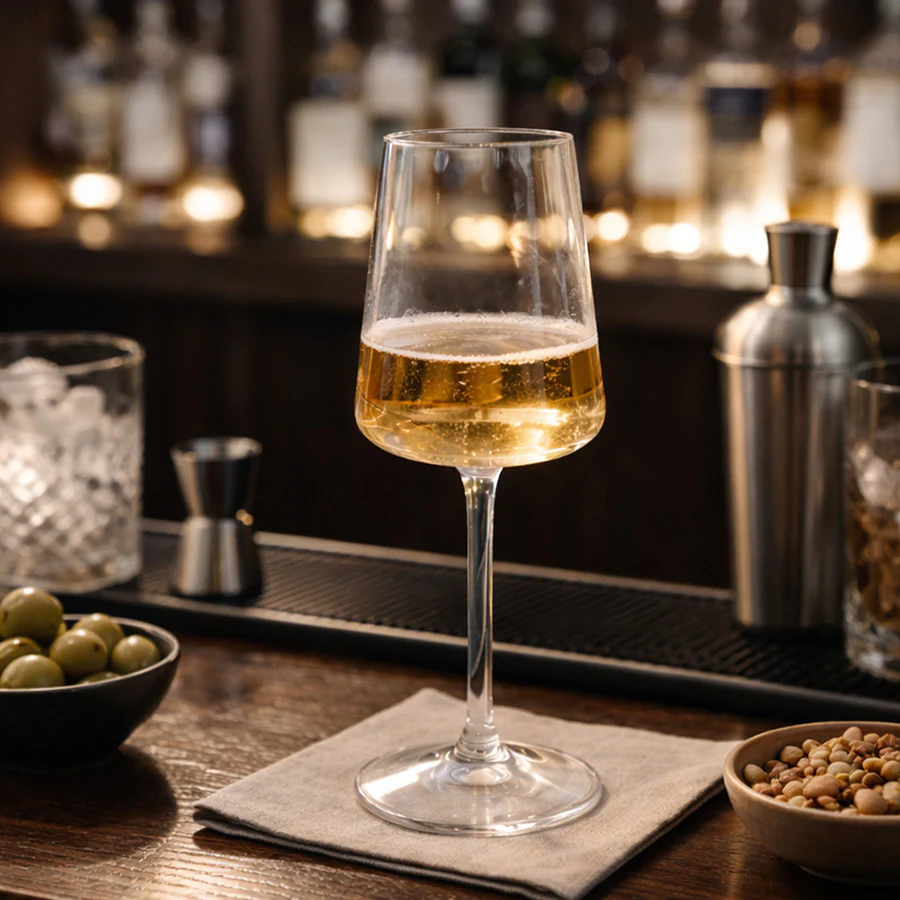 Alina White Wine Glasses 410ml, Set of 4 - Image 4