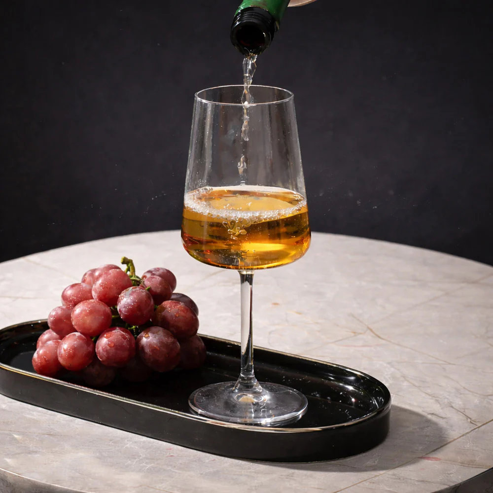 Alina White Wine Glasses 410ml, Set of 4 - Image 5