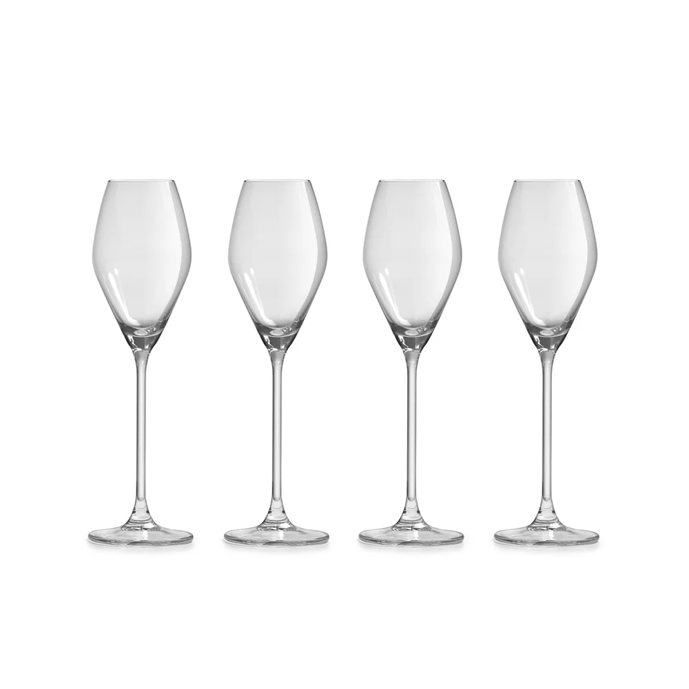 Amaris Flute Glasses 200ml, Set of 4 - Image 3