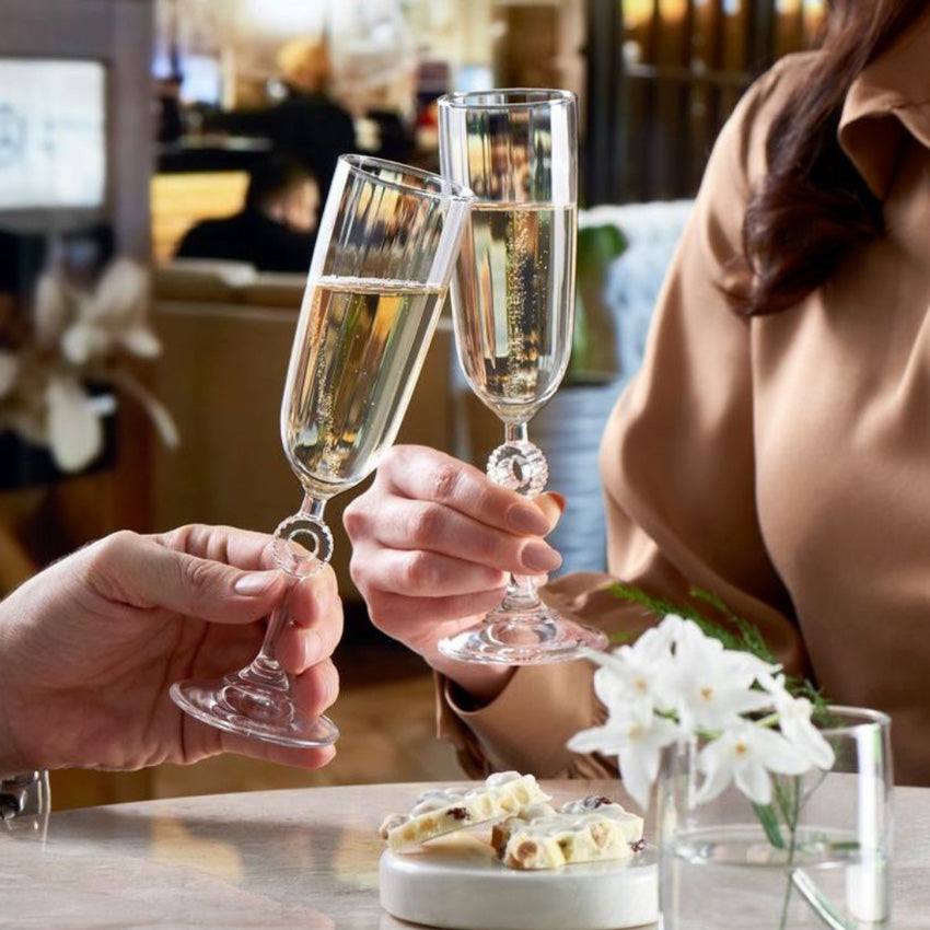 Amore Champagne Flutes 150ml, Set of 2