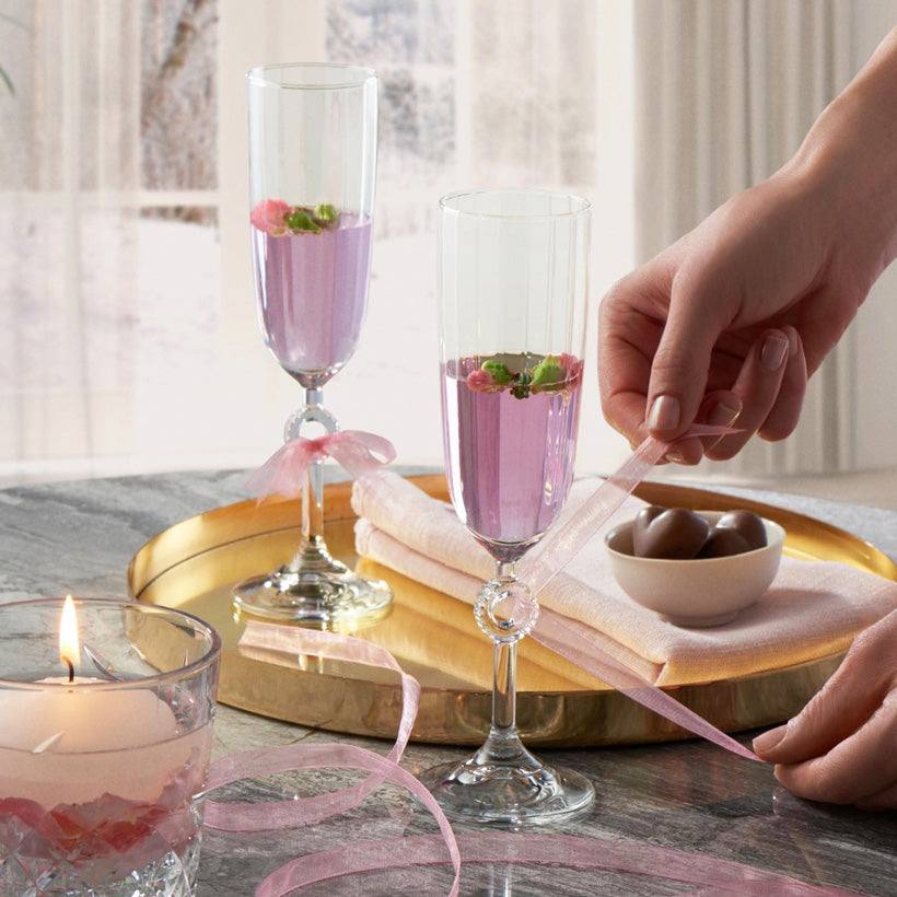 Amore Champagne Flutes 150ml, Set of 2 - Image 2