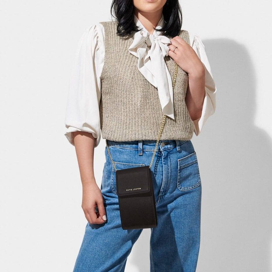 Amy Crossbody Bag - Black - Image 6