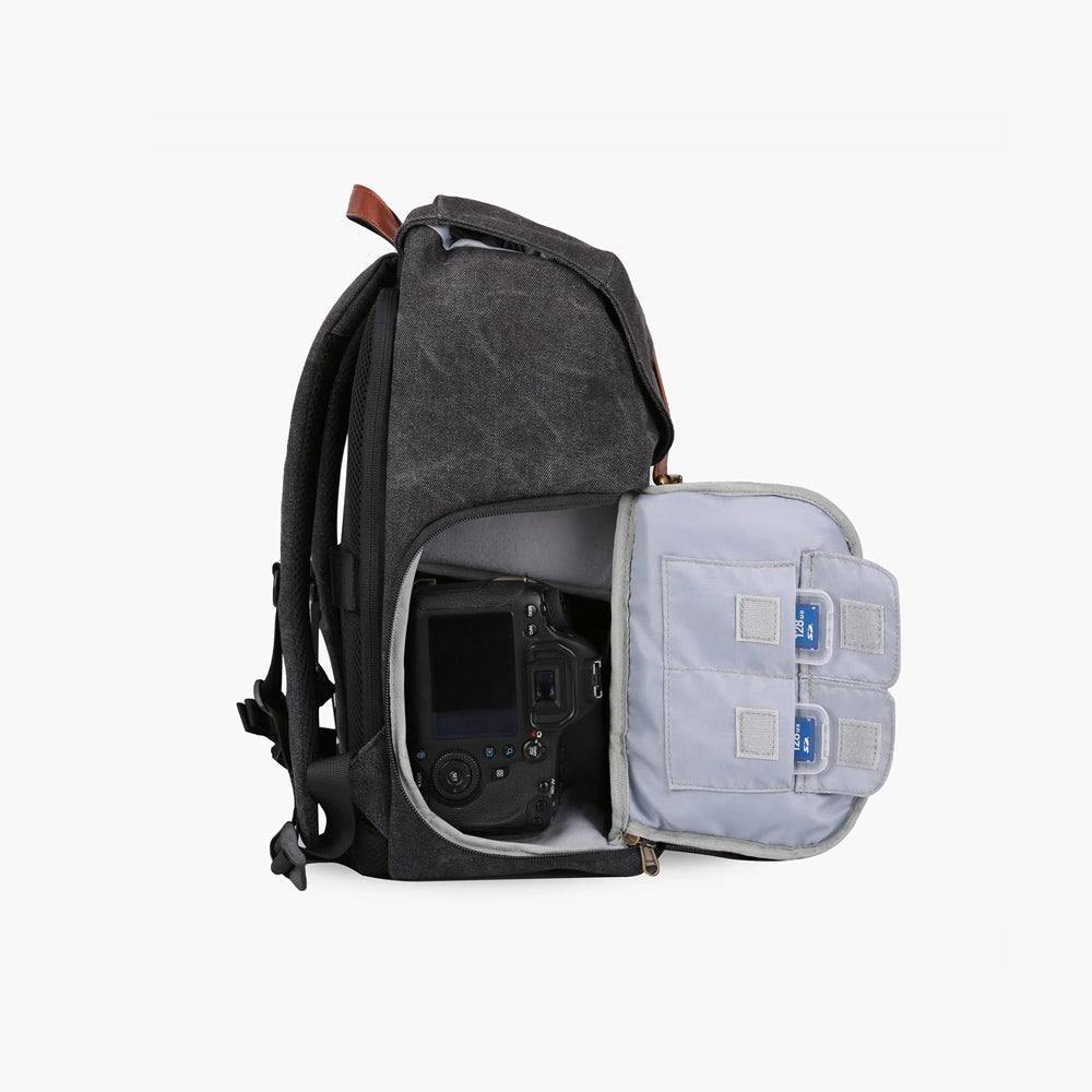 Anniston Camera Backpack - Black - Image 6