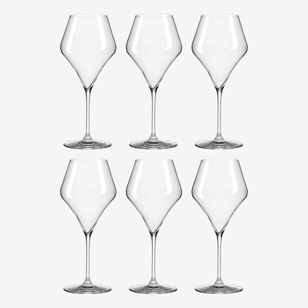 Aram White Wine Glasses 380ml, Set of 6 - Image 5