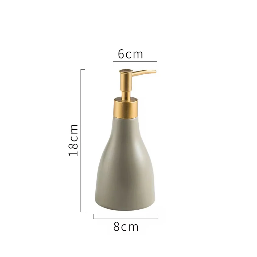 Arc Soap Dispenser - Grey - Image 5