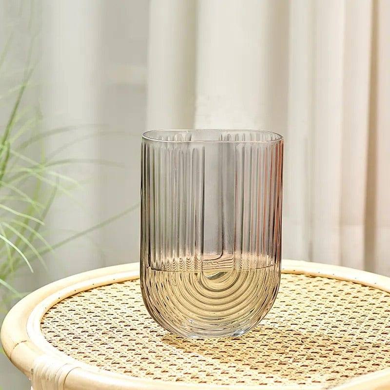 Arch Glass Vase Small - Smoke - Image 4