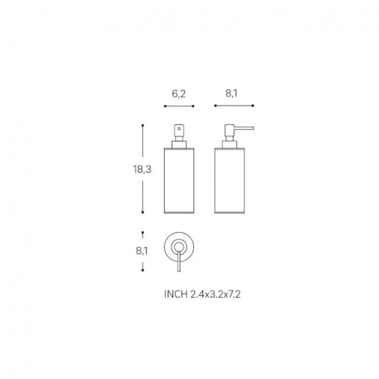 Architect SP Soap Dispenser - Copper - Image 7