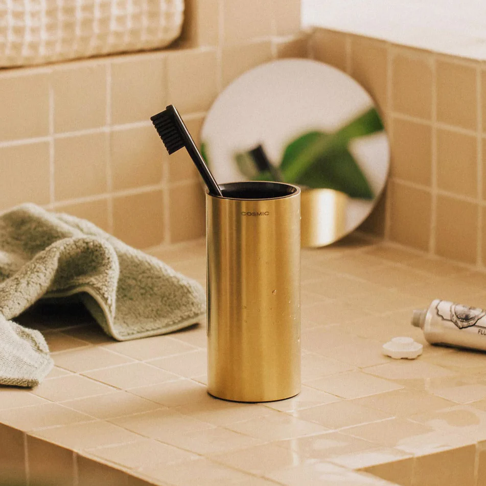 Architect SP Toothbrush Tumbler - Gold - Image 2