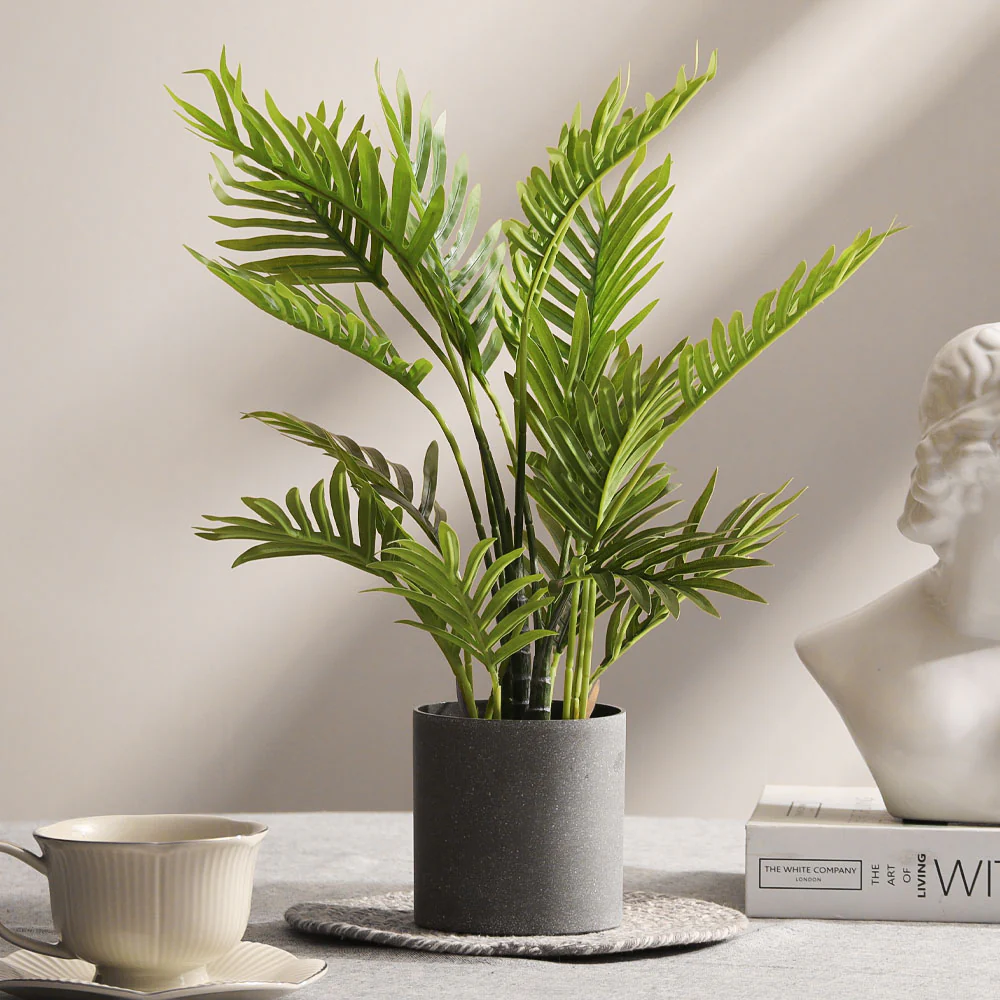 Areca Palm Artificial Potted Plant - Mini - Image 3