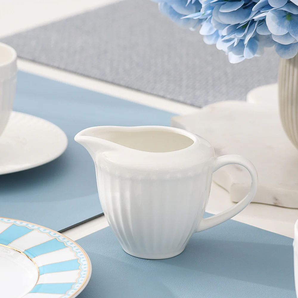Aria Ceramic Milk Jug - White - Image 5
