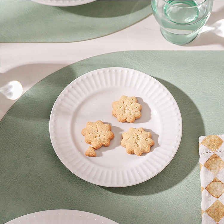 Aria Ceramic Small Plate - White - Image 2