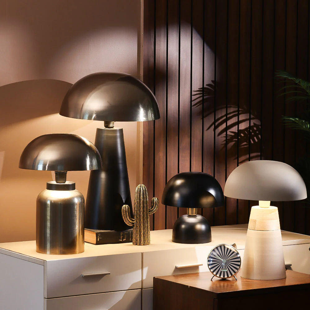 Aria Table Lamp XL - Gold Black - Image 6