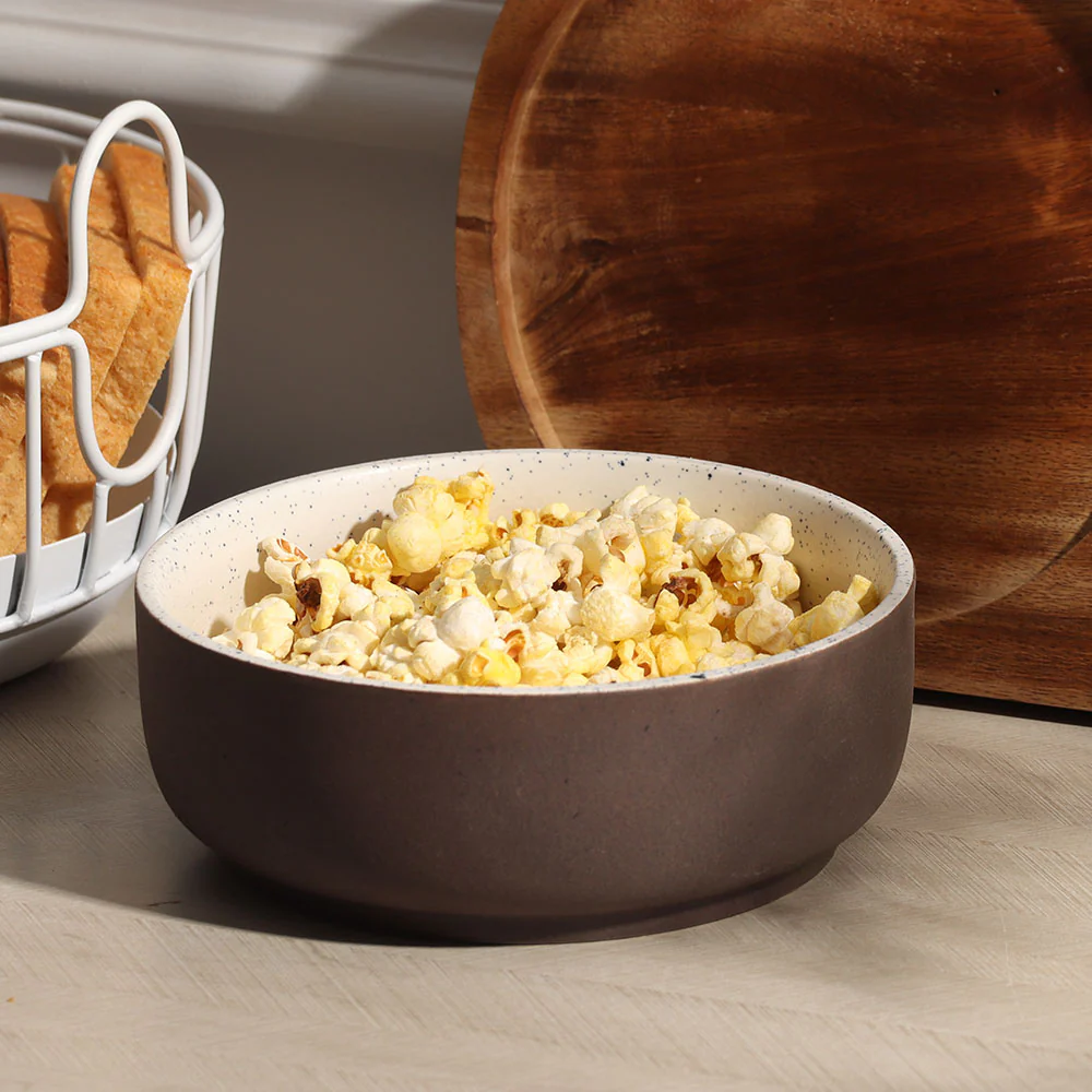 Ariel Gourmet Medium Bowl - Speckled White - Image 6