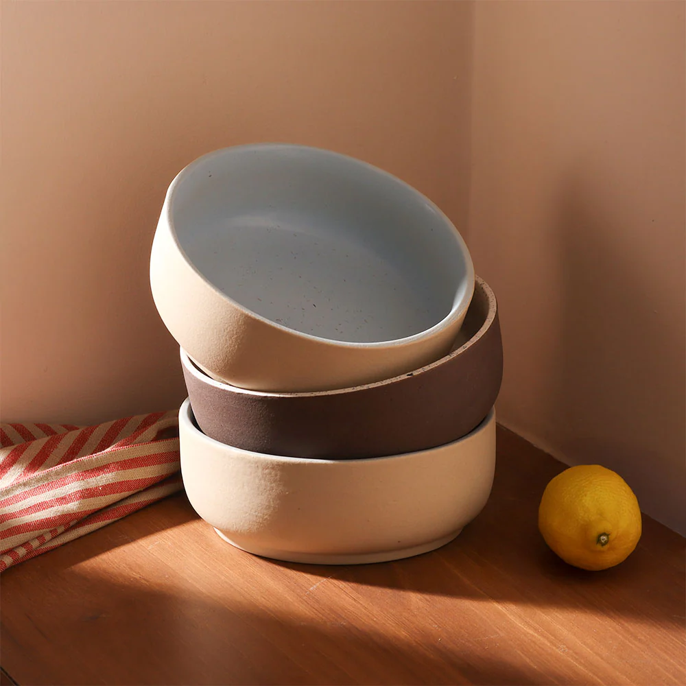 Ariel Gourmet Medium Bowl - Speckled White - Image 7