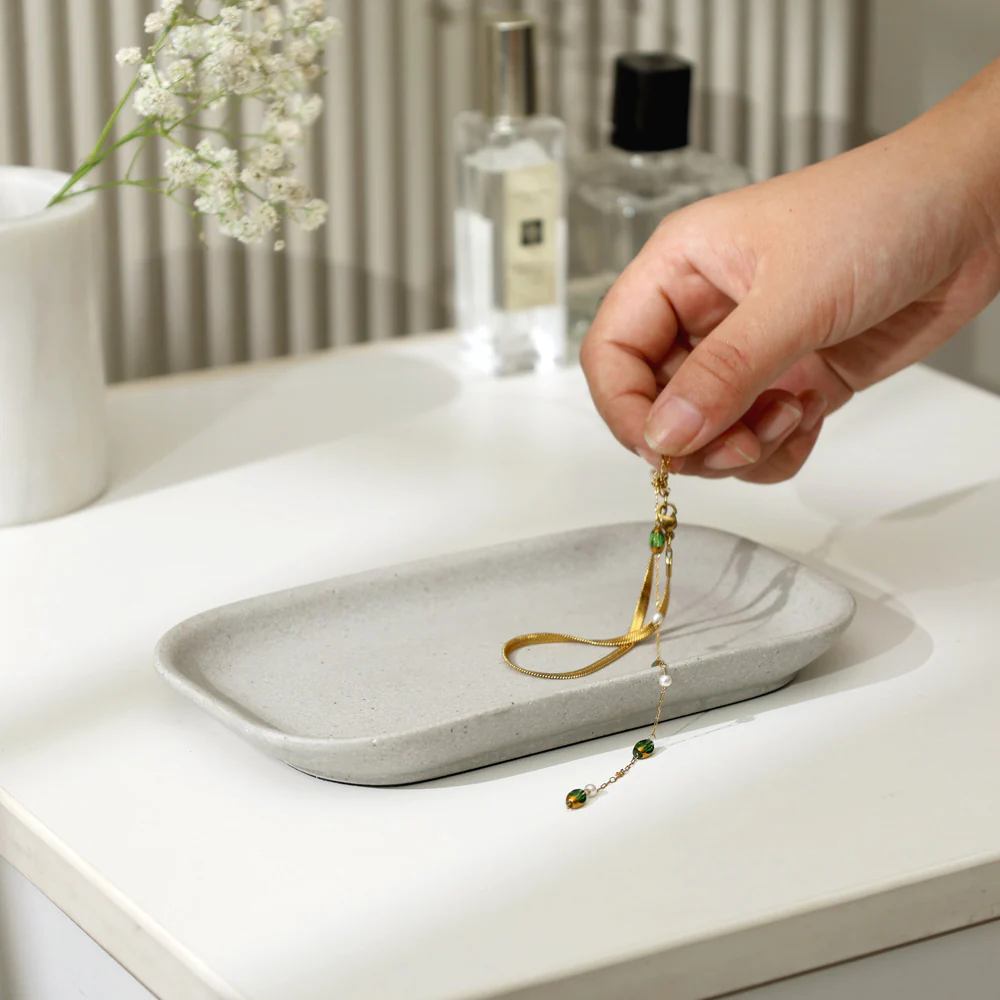Arin Multi-purpose Tray - Light Grey - Image 2