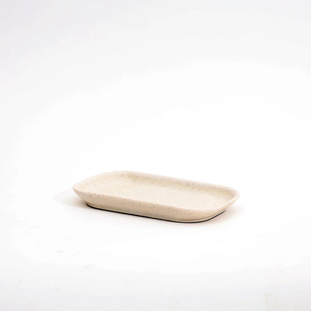 Arin Multi-purpose Tray - Speckled Cream - Image 4