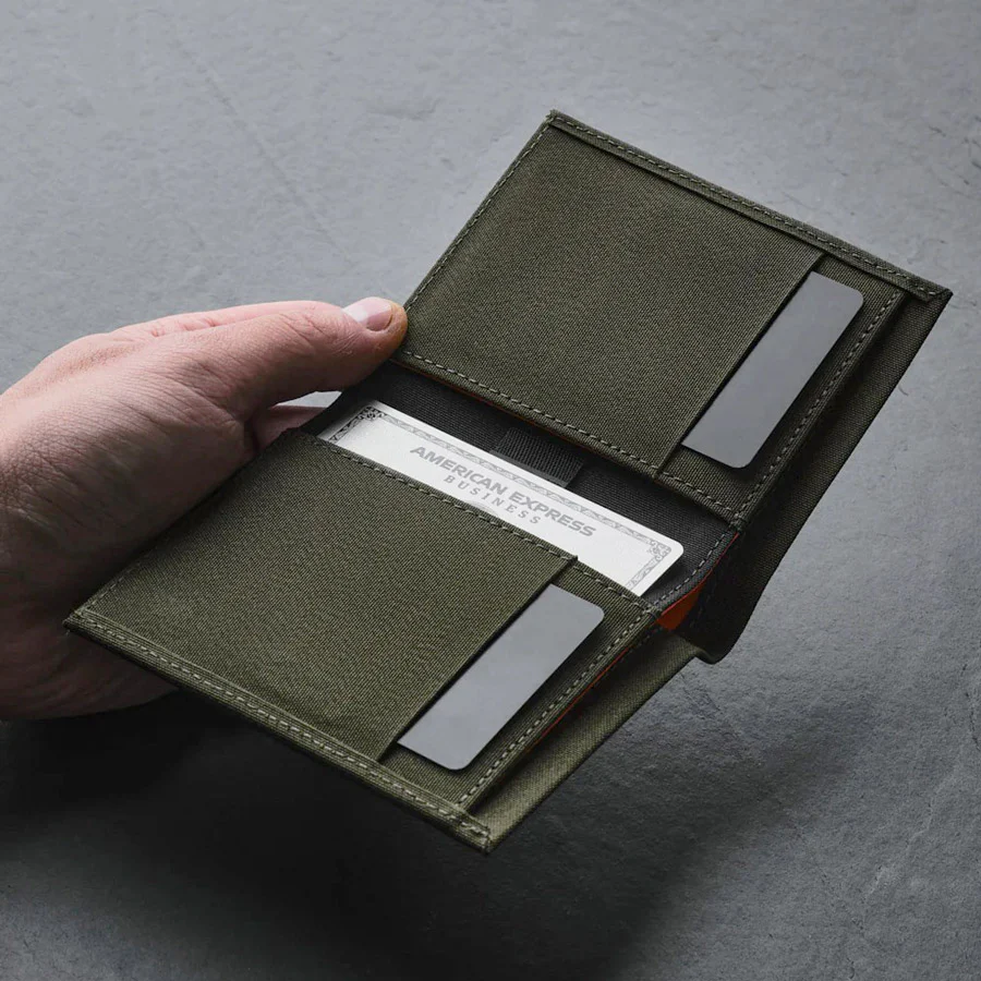 ARK Bifold Cash Wallet - Axoflux Army Green - Image 6