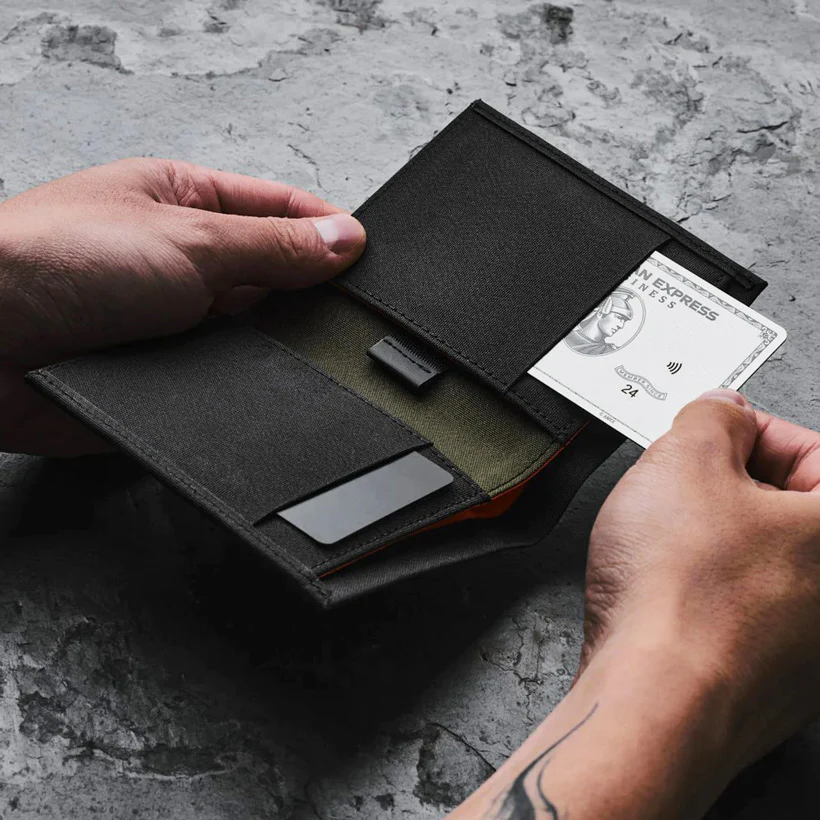 ARK Bifold Cash Wallet - Axoflux Black - Image 2