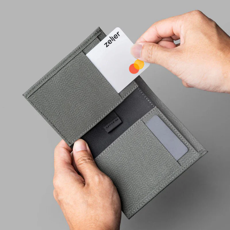 ARK Bifold Cash Wallet - Axoflux Grey - Image 7