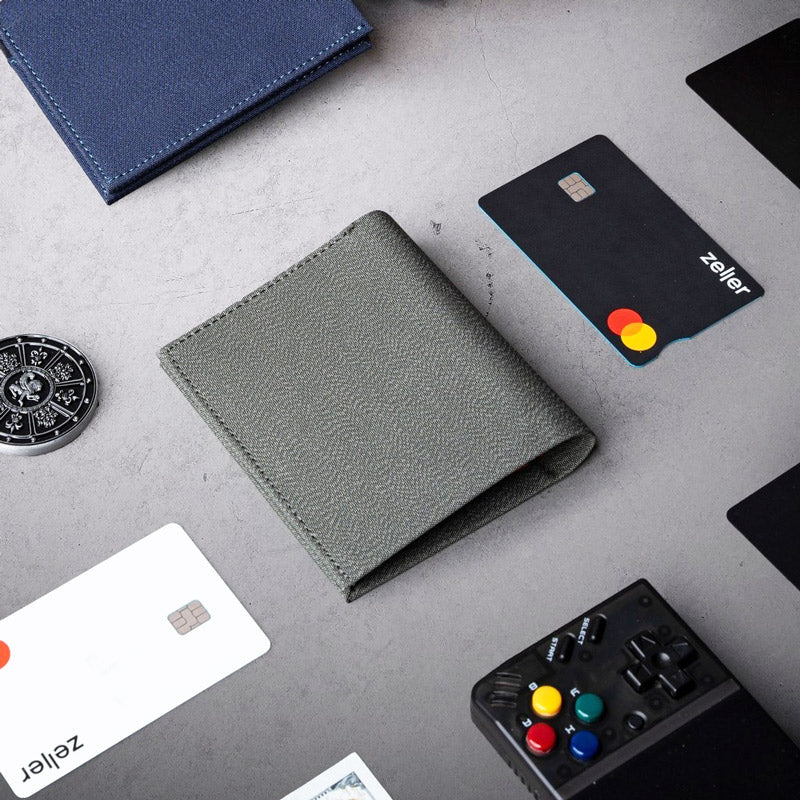 ARK Bifold Cash Wallet - Axoflux Grey - Image 9