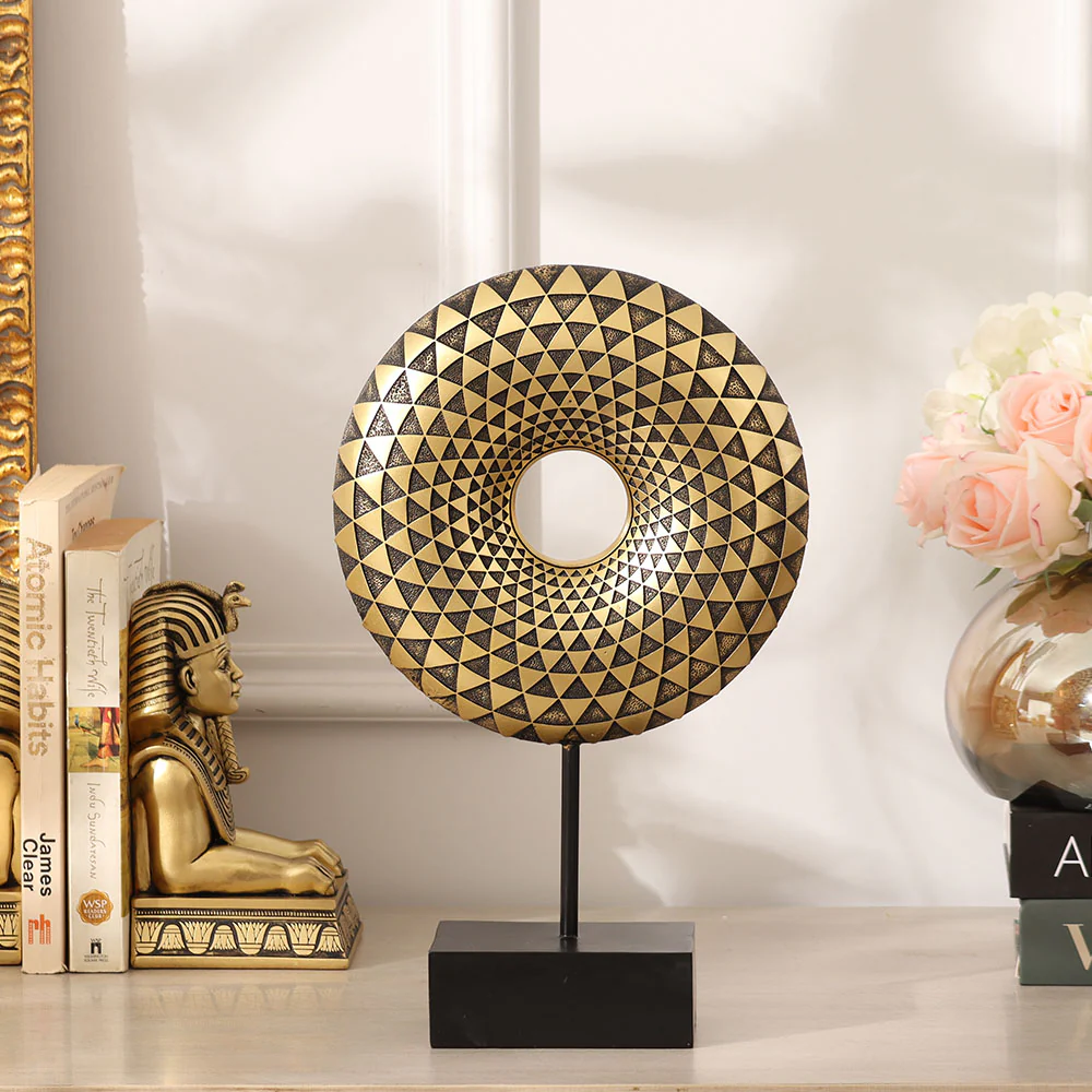 Artemis Decorative Sculpture - Gold & Black - Image 5