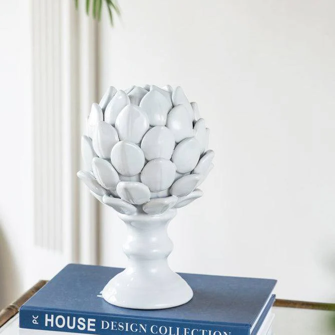 Artichoke Decorative Accent Large - White - Image 11