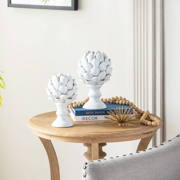 Artichoke Decorative Accent Large - White - Image 12