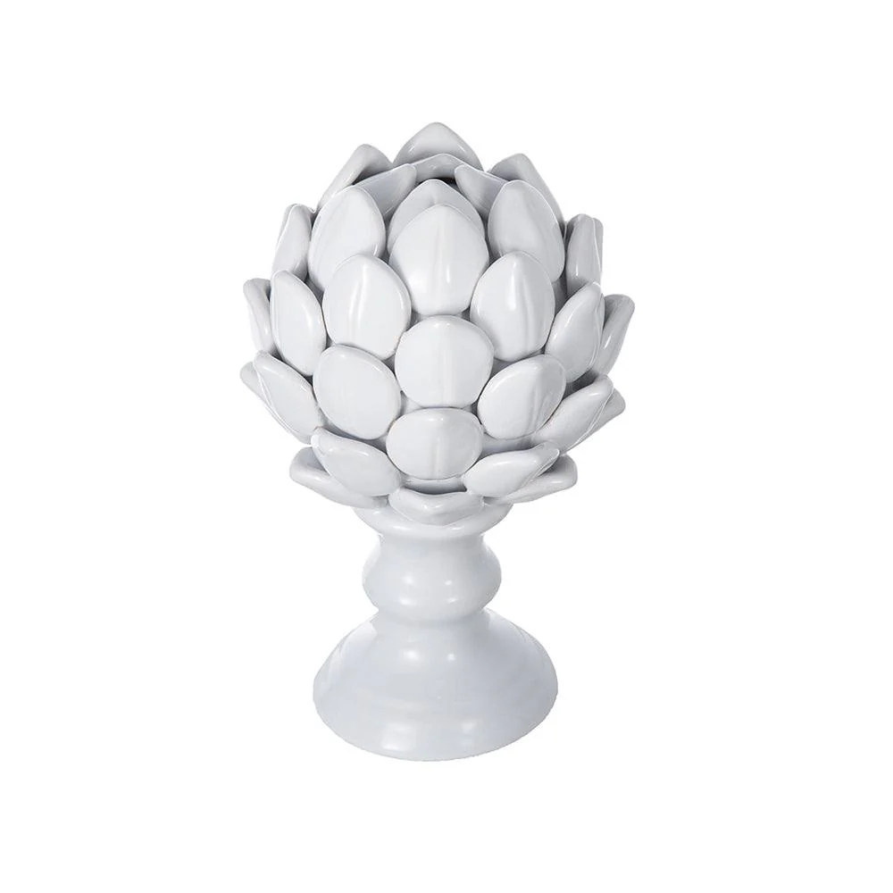 Artichoke Decorative Accent Large - White - Image 4
