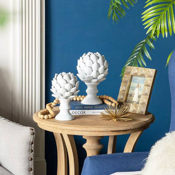 Artichoke Decorative Accent Large - White - Image 7