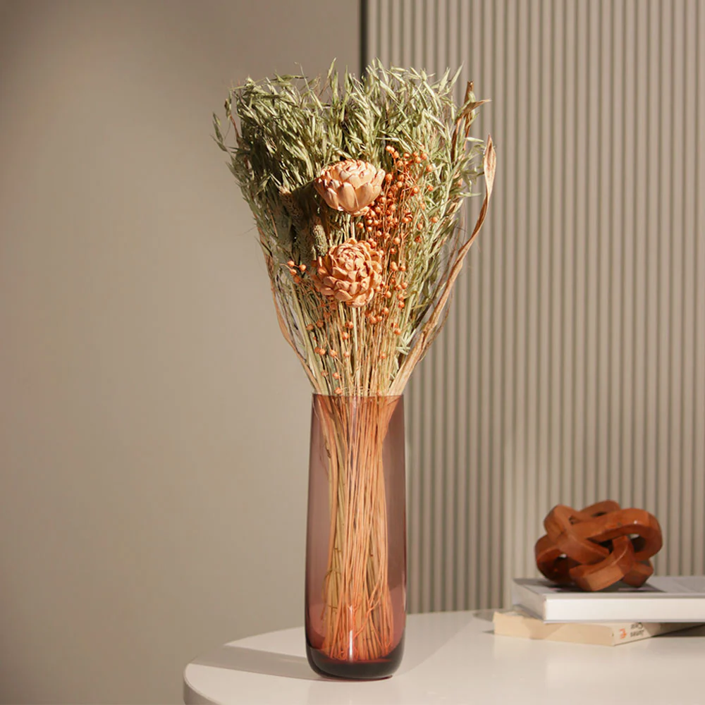 Artichoke Dried Bouquet - Peach Sage - Image 3