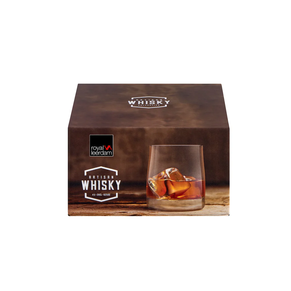 Artisan Whiskey Glasses Classic 280ml, Set of 4 - Image 3
