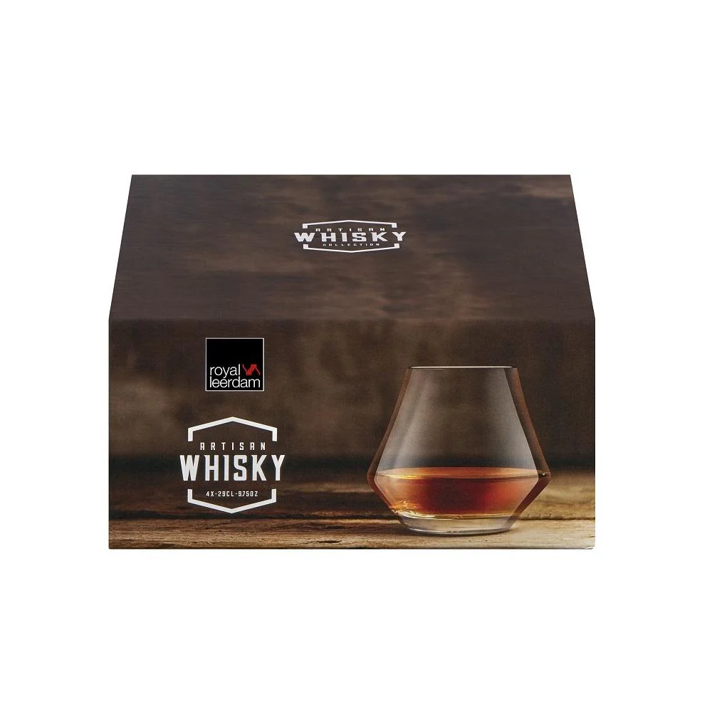 Artisan Whiskey Glasses Tapered 290ml, Set of 4 - Image 5