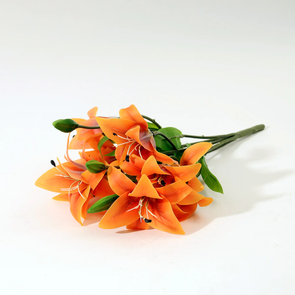 Asiatic Lily Faux Bunch - Orange - Image 4