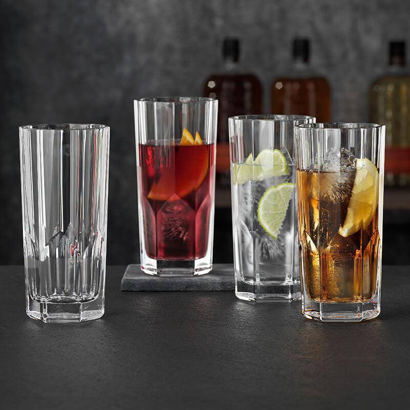 Aspen Long Drink Tumblers 309ml, Set of 4
