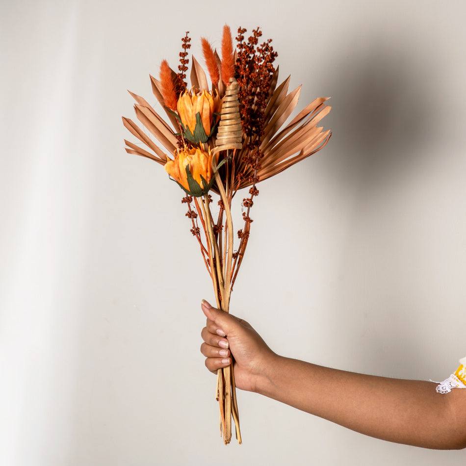 Assorted Dried Floral Bouquet - Sunrise - Image 2