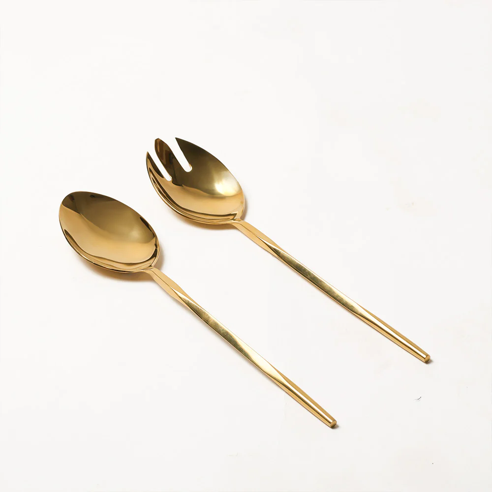 Astor Serving Set - Gold - Image 3
