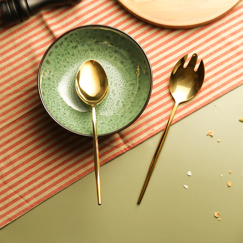 Astor Serving Set - Gold - Image 4