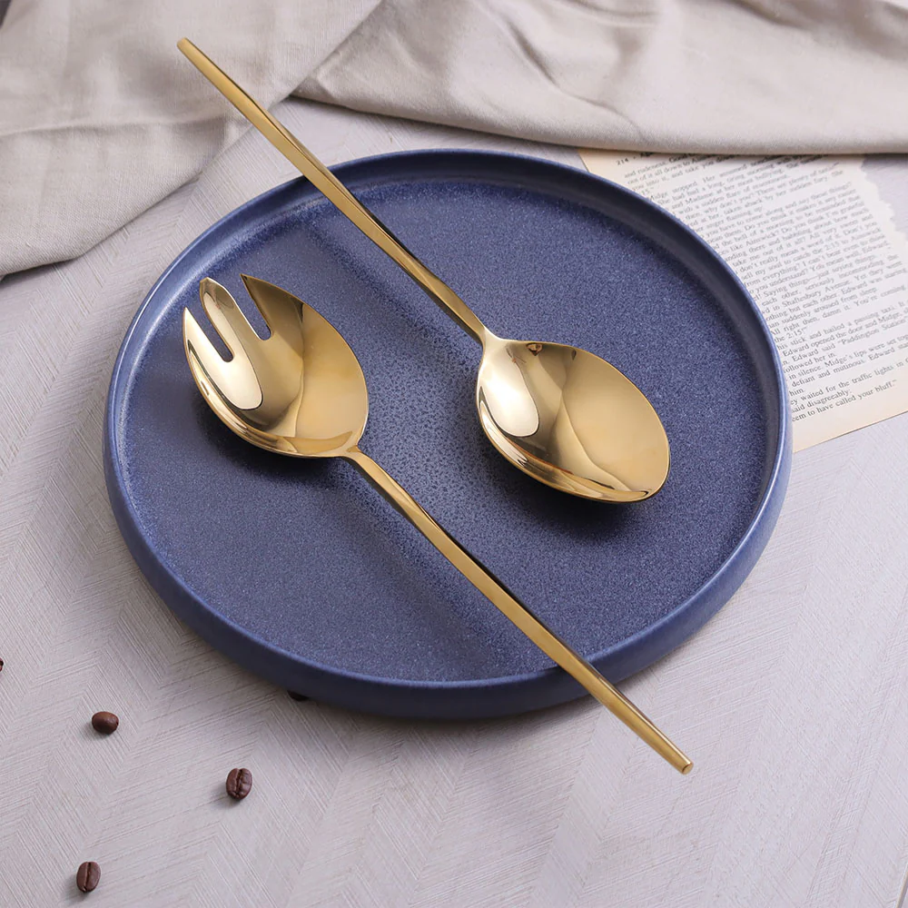 Astor Serving Set - Gold - Image 5