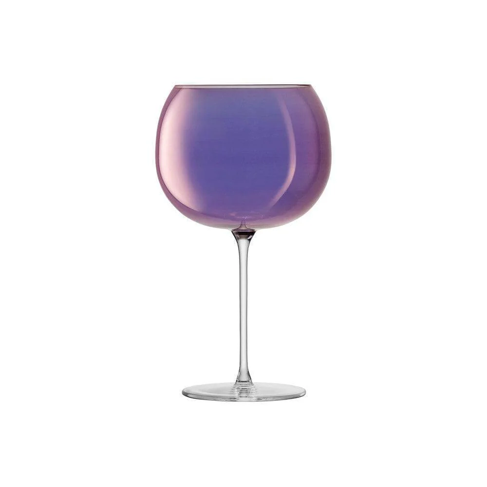 Aurora Balloon Glasses 680ml, Set of 4 - Polar Violet - Image 4